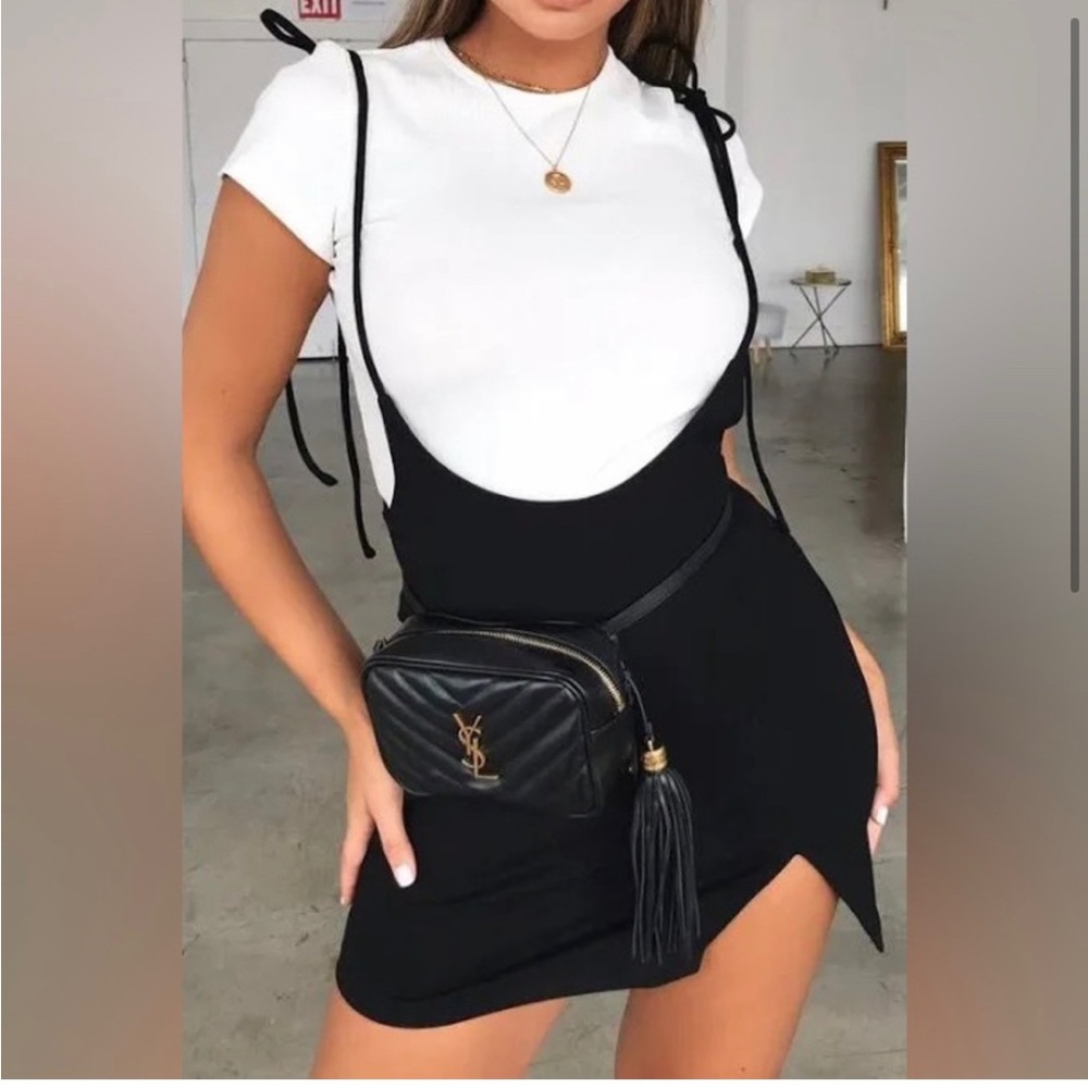 Clara Pini Dress - Black tiger mist